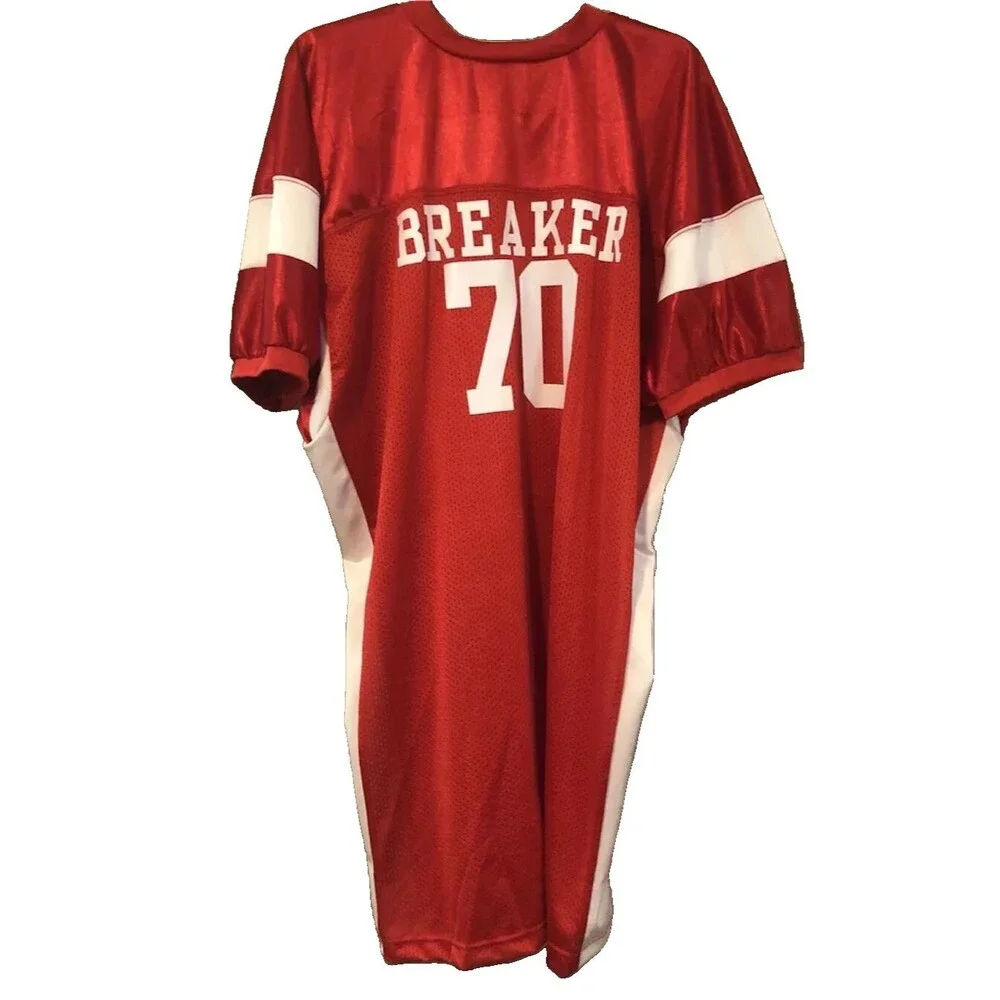 Champro Football Jersey 2XL Red White Breaker 70 Buck Buck 1974 New With Tags
